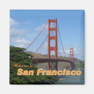 Aimant Accueil à San Francisco - golden gate bridge