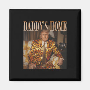 Aimant Accueil Trump Chemise Trump 2024 Leopard Funny Mag