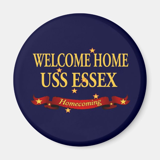 Aimant Accueil USS Essex (Devant)