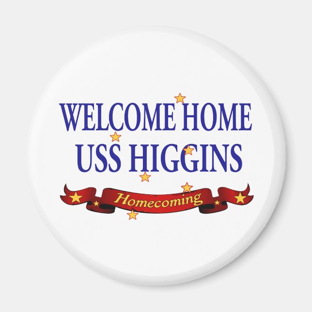 Aimant Accueil USS Higgins (Devant)