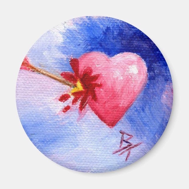 Aimant acétique du coeur perforant (Devant)