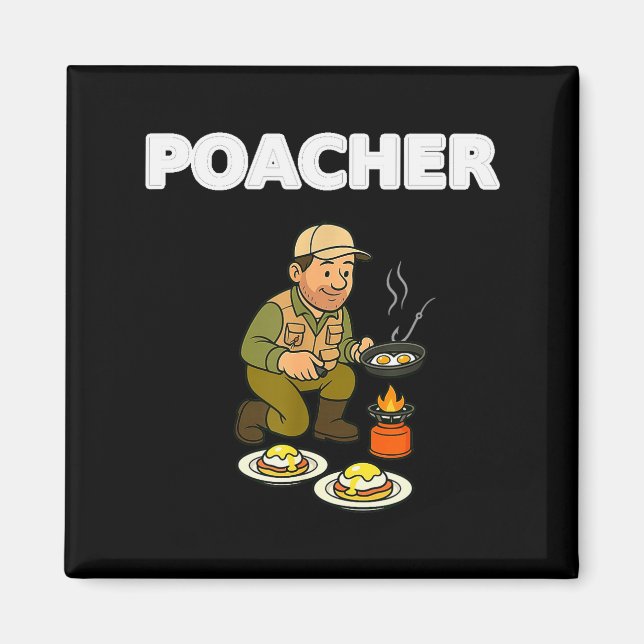 Aimant Acher Fishing Tee Fishing Gift Hunting Gift Funny  (Devant)