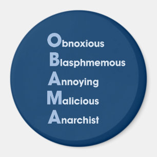 Aimant Acronyme Obama