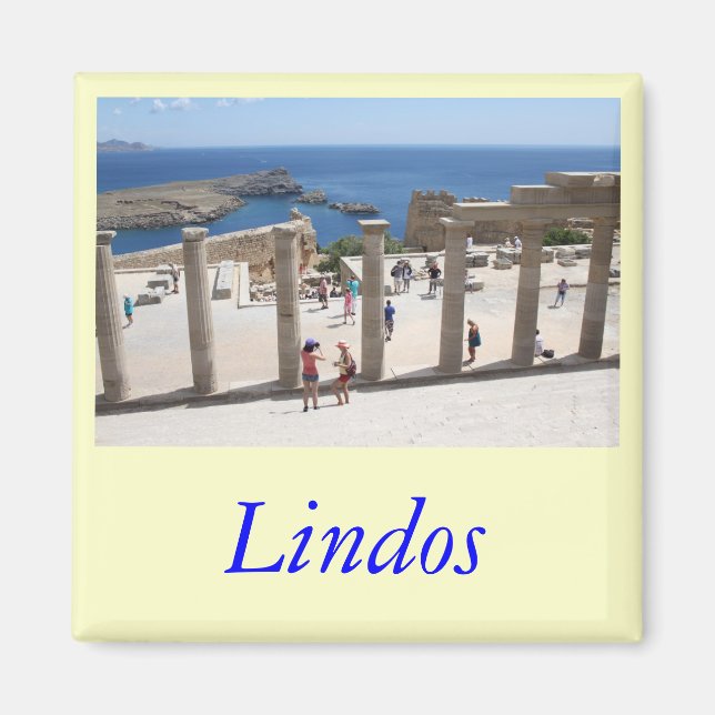 Aimant Acropole de Lindos (Devant)