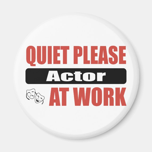 Aimant Acteur Au Travail, S'Il Vous Plaît (Devant)