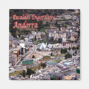 Aimant AD - Andorre - Escaldes - Engordany