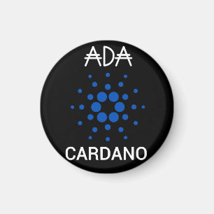 Aimant ADA Cardano Crypto Coin Poster