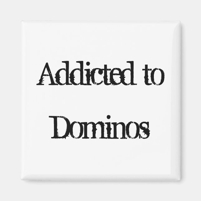 Aimant Addicé aux Dominos (Devant)