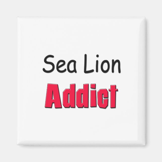 Aimant Addict de lion de mer (Devant)