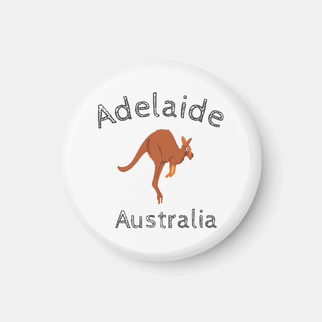 Aimant Adelaide Australie Kangaroo (Devant)