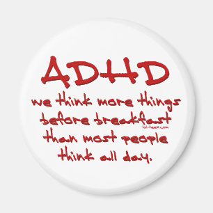Aimant ADHD Think More