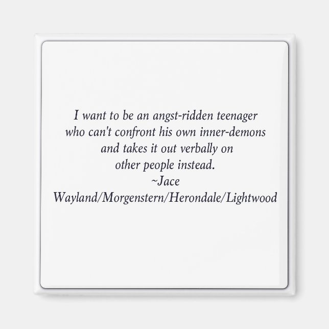 Aimant Adolescent caché (Devant)