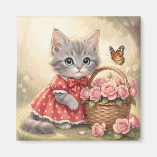aimant adorable chaton