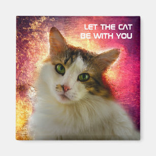 Aimant Adorable Cute Calico Cat