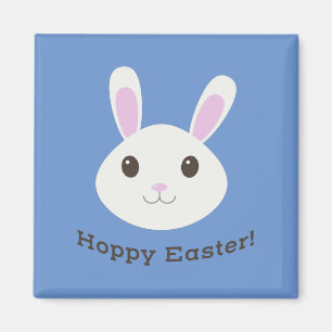 Aimant Adorable lapin de Pâques Hoppy
