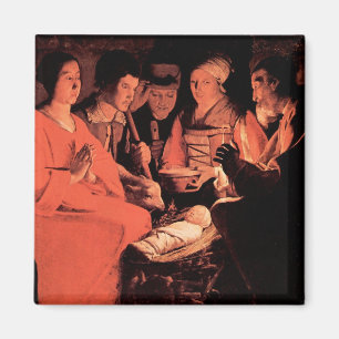 Aimant Adoration des bergers par Georges de La Tour