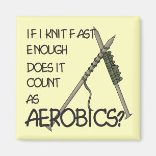 Aimant Aérobic tricot