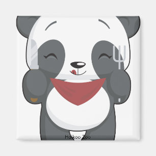 Aimant affamé de panda