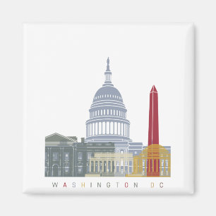Aimant Affiche de Washington DC