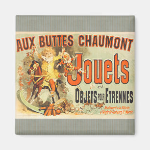 Aimant Affiche Vintage Joets Friends Jouet Français