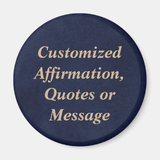 Aimant Affirmations De Devis Personnalisées Ou Message