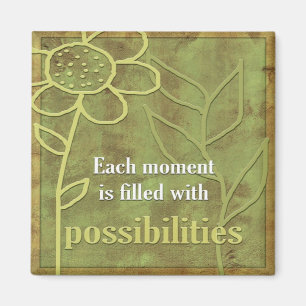 Aimant Affirmations Inspirationnelles-Possibilités