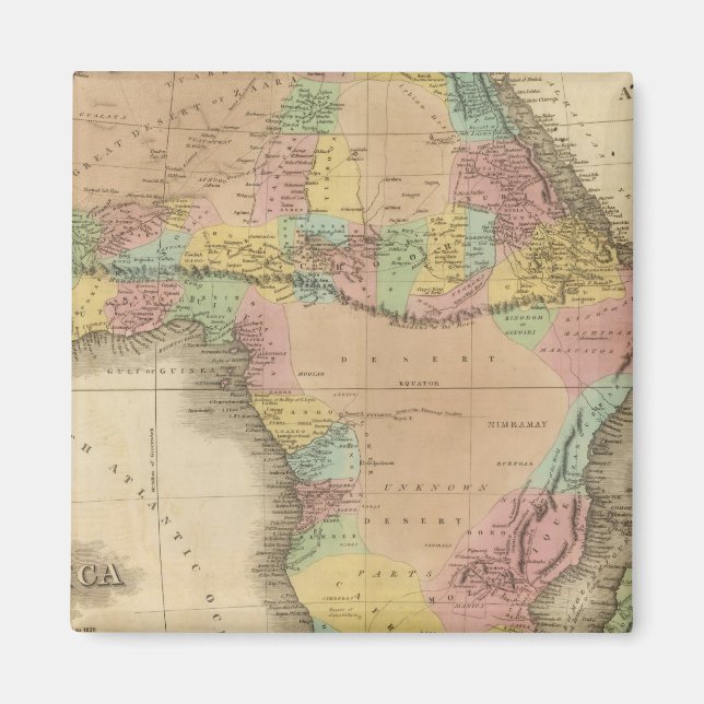 Aimant Afrique 23 (Devant)