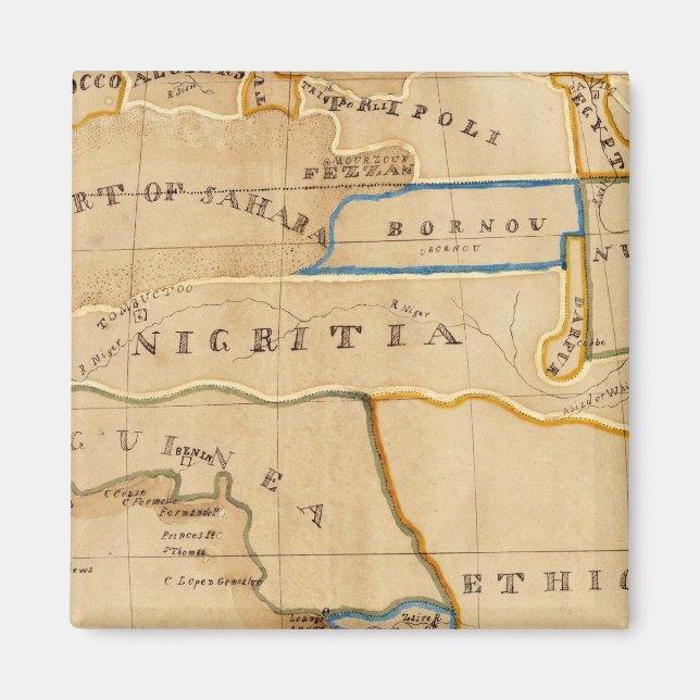 Aimant Afrique 26 (Devant)