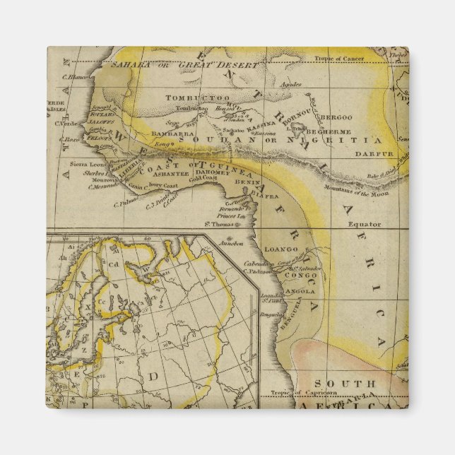 Aimant Afrique 27 (Devant)