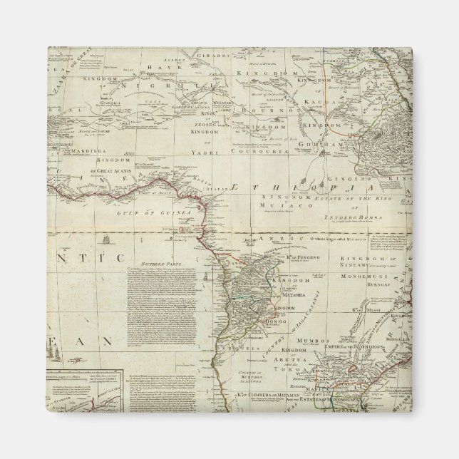 Aimant Afrique composite 2 (Devant)