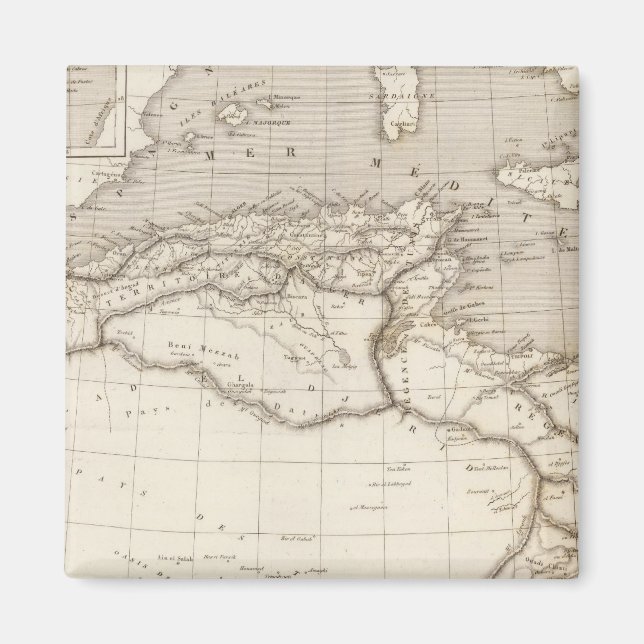 Aimant Afrique du Nord (Devant)