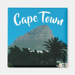 Aimant Afrique du Sud : Le chef du lion du Cap ZA