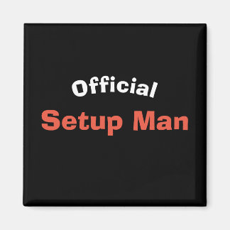 Aimant Agent de configuration officiel (rouge)