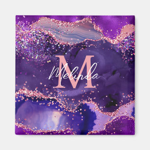 Aimant Agitation des séquences de Parties scintillant vio