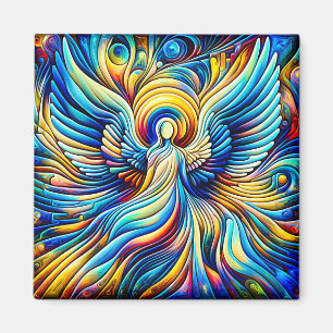 Aimant AI Abstrait Illusionisme Angel Expressionniste Eff