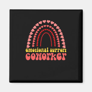 Aimant Aide émotionnelle Coworker Work Bestie Classic