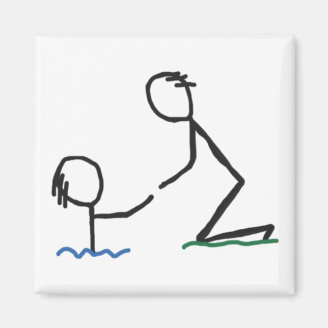 Aimant Aider la main (Devant)