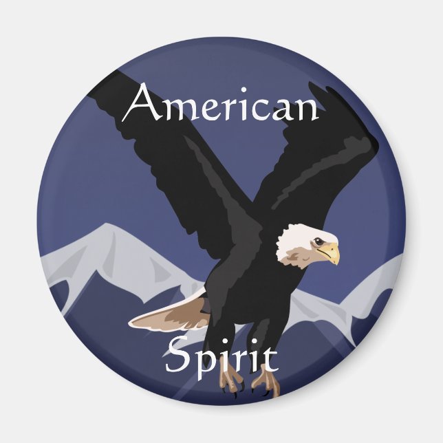 Aimant Aigle à bald (Devant)
