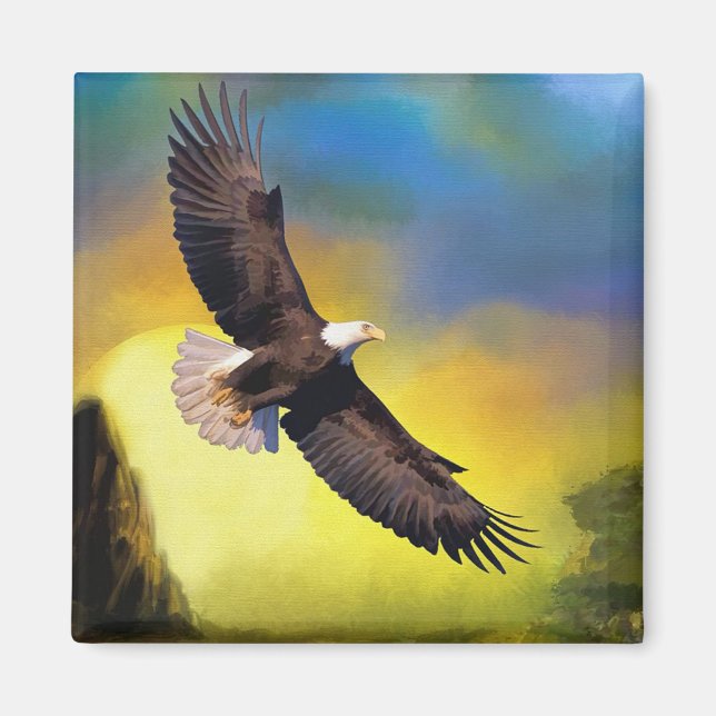 Aimant Aigle de Bald (Devant)