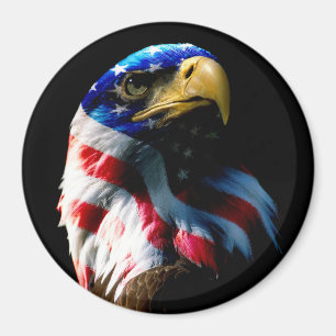 Aimant Aigle patriotique