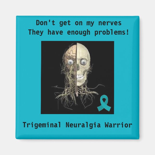 Aimant Aiguille de sensibilisation à la neuralgie (Devant)