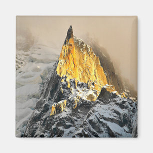 Aimant Aiguille des Deux Aigles lever du soleil, Chamonix