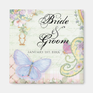 Aimant Ailes de collection de mariage d'amour