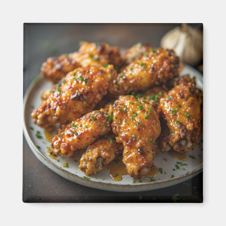 Aimant Ailes de poulet au miel et à l'ail