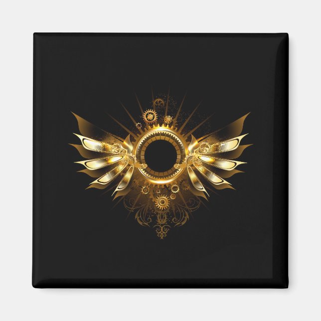 Aimant Ailes de Steampunk (Devant)