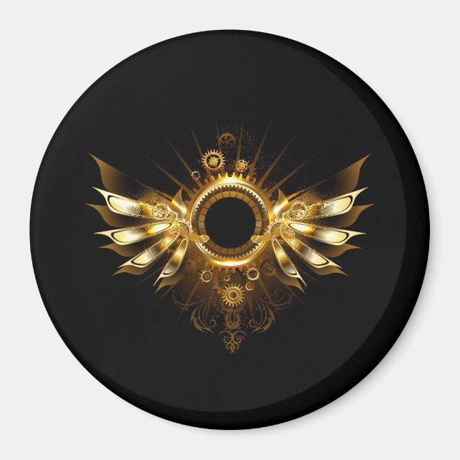 Aimant Ailes de Steampunk (Devant)
