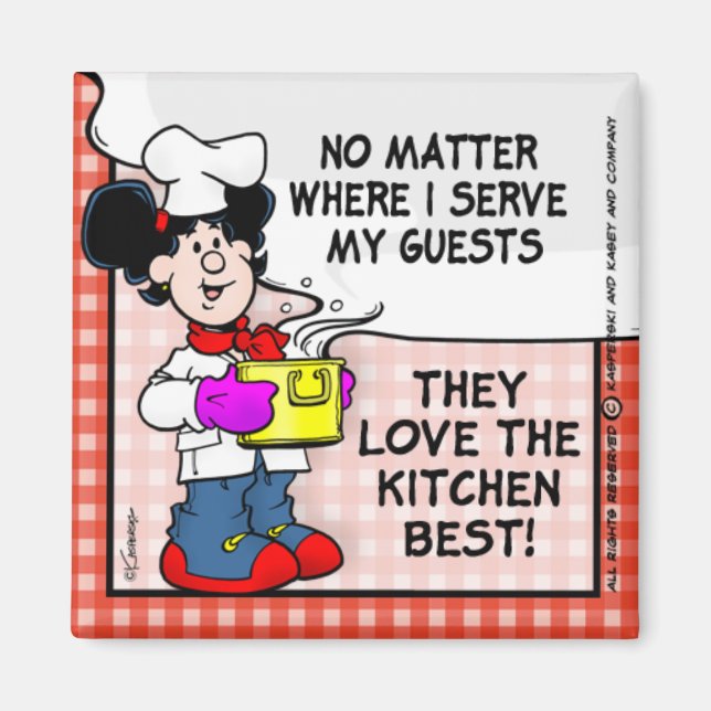 Aimant Aimer La Cuisine Le Mieux (Devant)