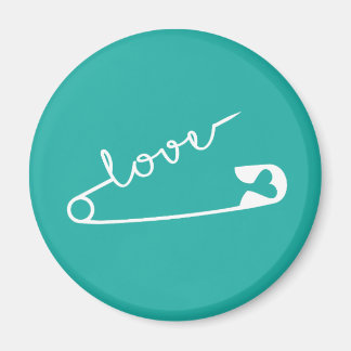 Aimant Aimer la force Ensemble Aqua