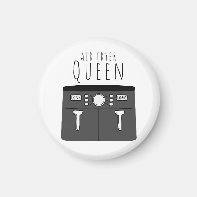 Aimant Air Fryer Queen (Devant)
