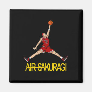 Aimant Air Sakuragi Anime Style Bysketbyll Design
